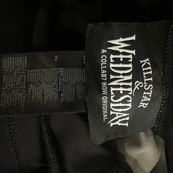 KILLSTAR/Adams Family Wednesday Leggings - Picture 5 of 5